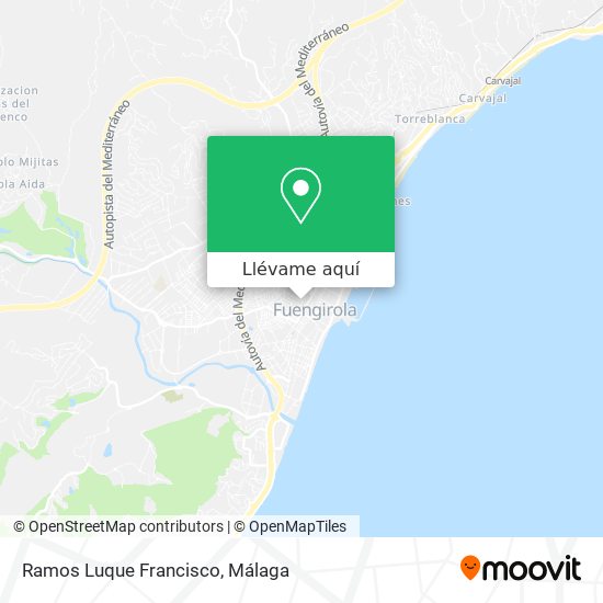 Mapa Ramos Luque Francisco