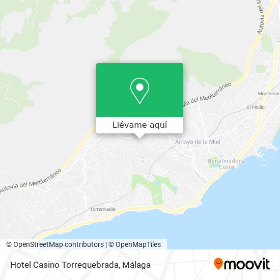 Mapa Hotel Casino Torrequebrada
