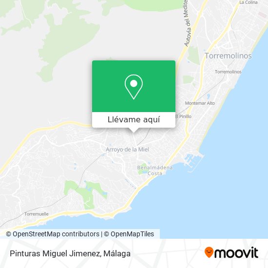 Mapa Pinturas Miguel Jimenez