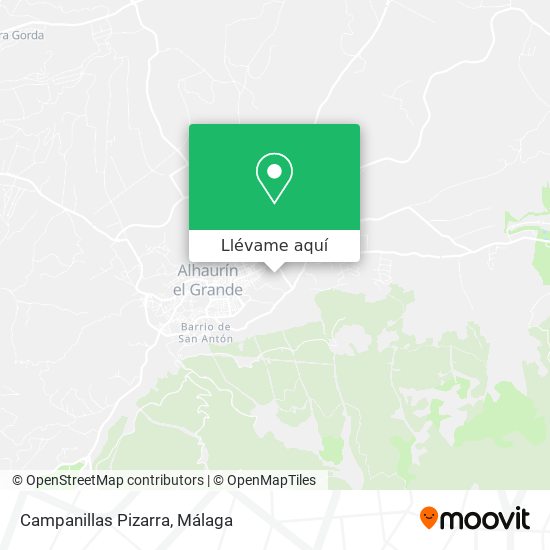 Mapa Campanillas Pizarra