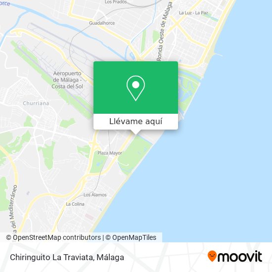 Mapa Chiringuito La Traviata