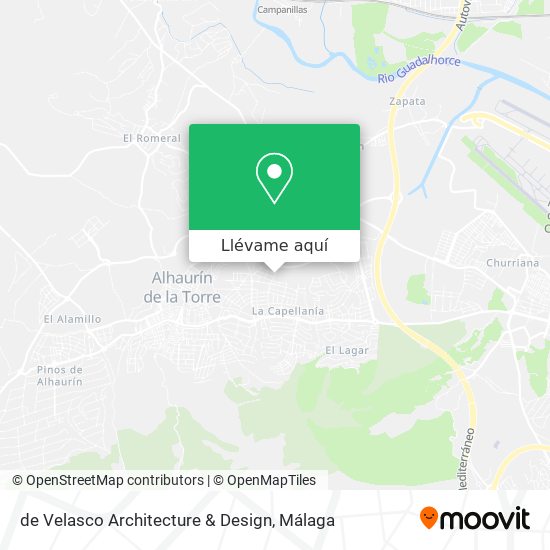 Mapa de Velasco Architecture & Design