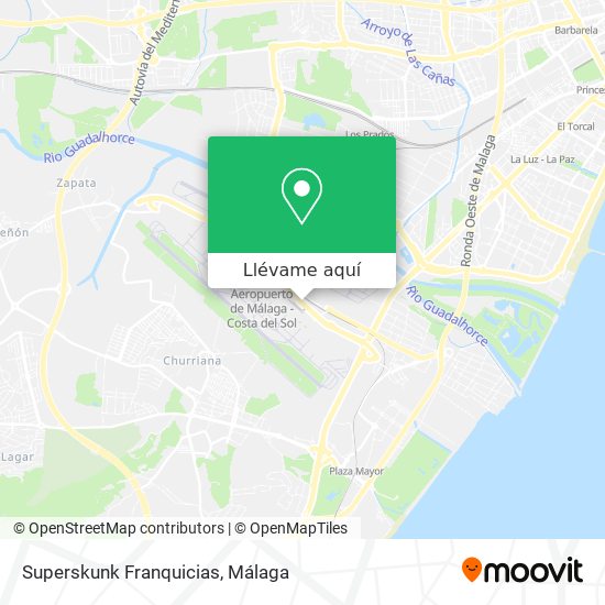 Mapa Superskunk Franquicias