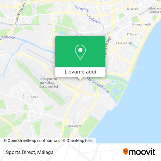Mapa Sports Direct