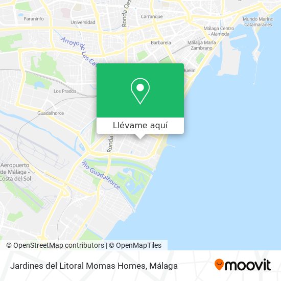 Mapa Jardines del Litoral Momas Homes