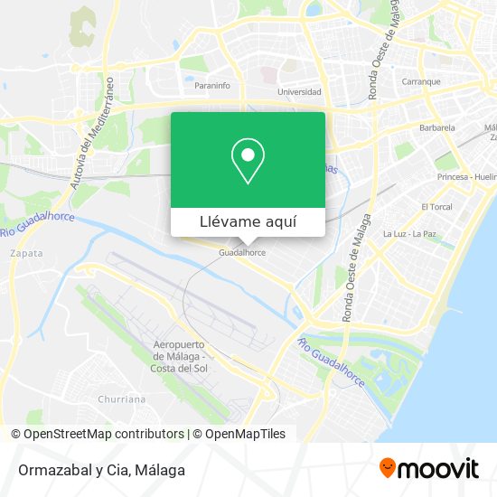 Mapa Ormazabal y Cia