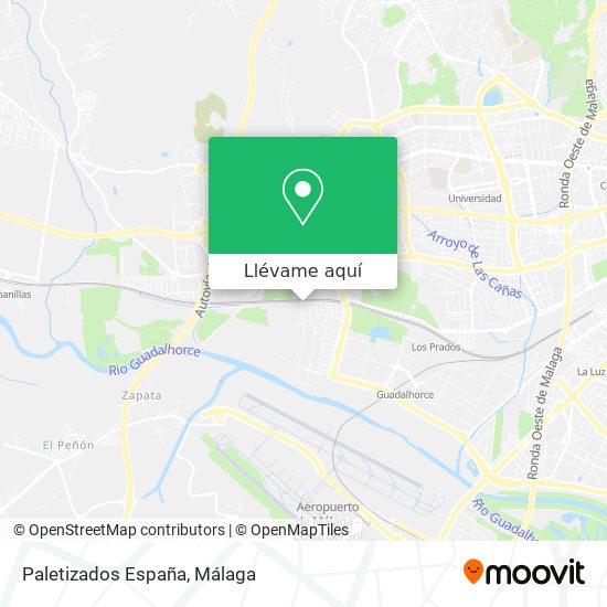 Mapa Paletizados España