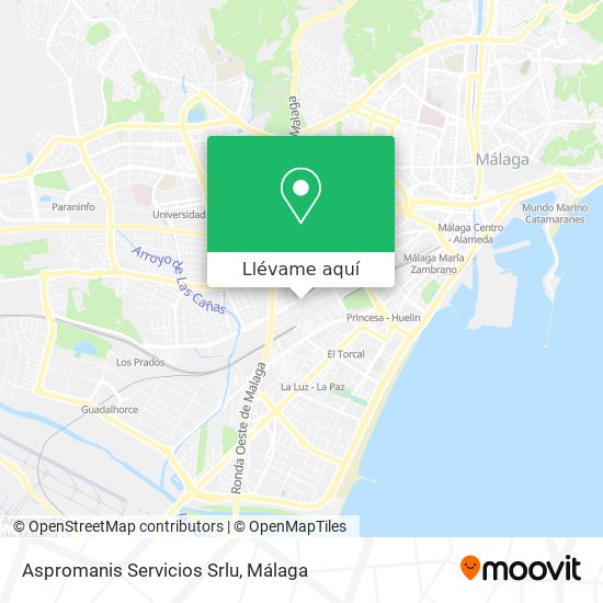 Mapa Aspromanis Servicios Srlu