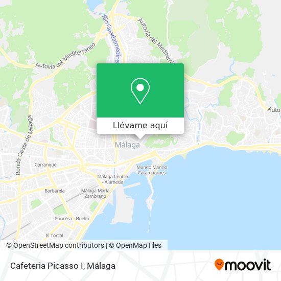 Mapa Cafeteria Picasso I