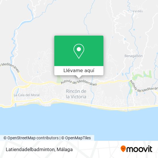 Mapa Latiendadelbadminton