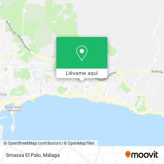 Mapa Smassa El Palo