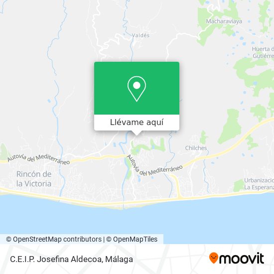 Mapa C.E.I.P. Josefina Aldecoa