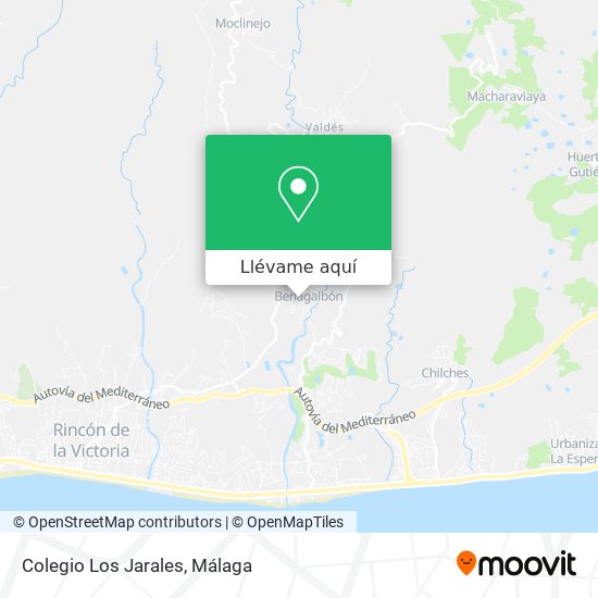 Mapa Colegio Los Jarales