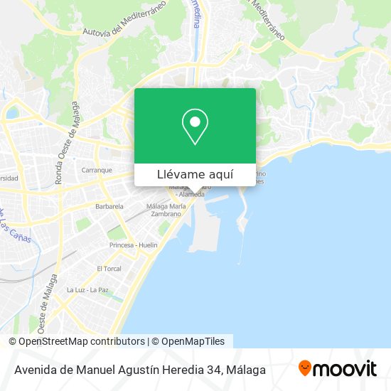 Mapa Avenida de Manuel Agustín Heredia 34