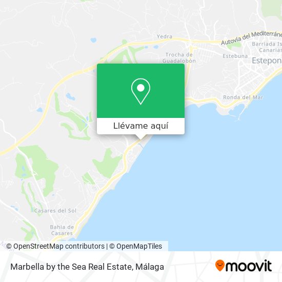 Mapa Marbella by the Sea Real Estate