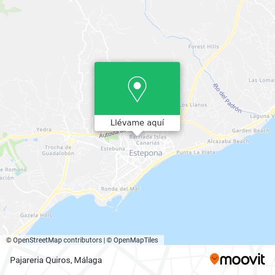 Mapa Pajareria Quiros