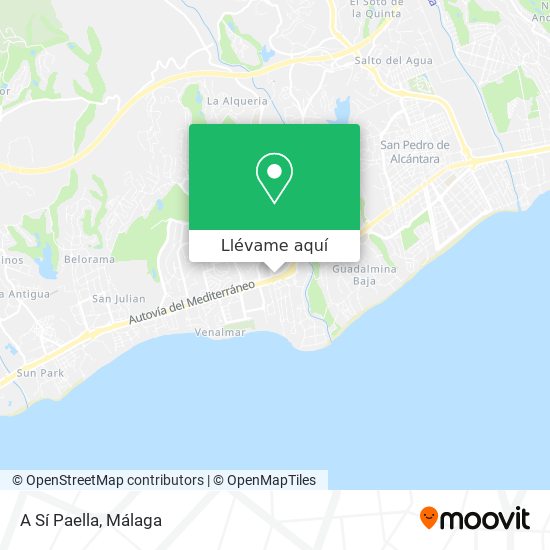 Mapa A Sí Paella