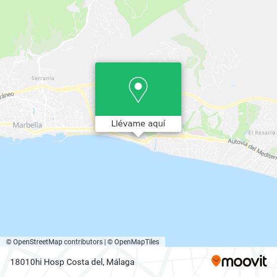 Mapa 18010hi Hosp Costa del