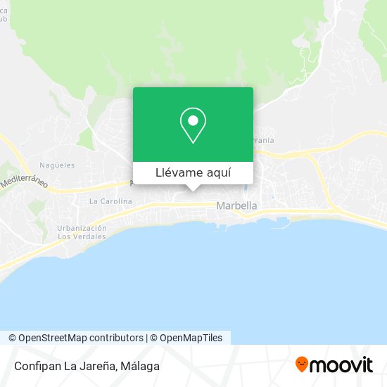 Mapa Confipan La Jareña