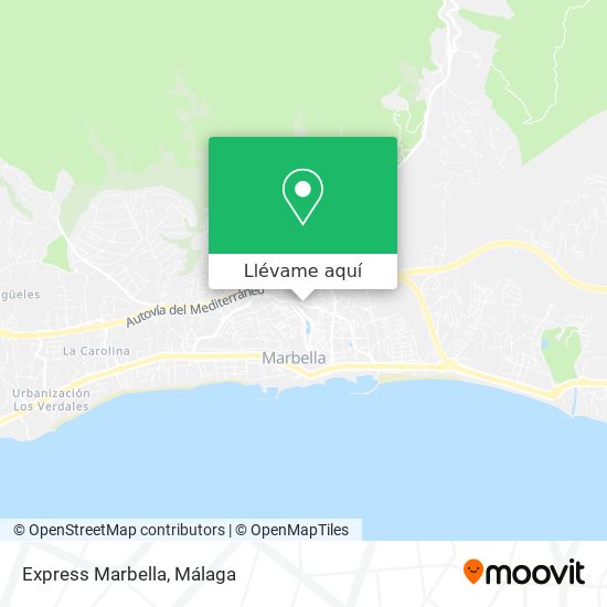 Mapa Express Marbella