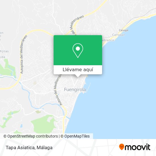 Mapa Tapa Asiatica