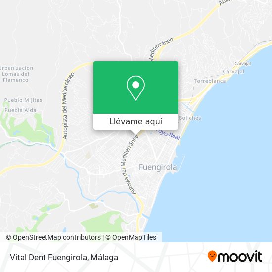 Mapa Vital Dent Fuengirola
