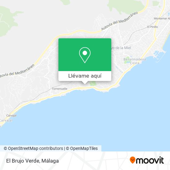 Mapa El Brujo Verde