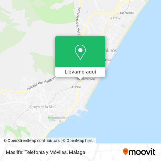 Mapa Maslife: Telefonía y Móviles