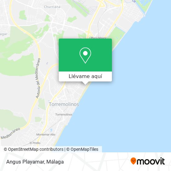 Mapa Angus Playamar