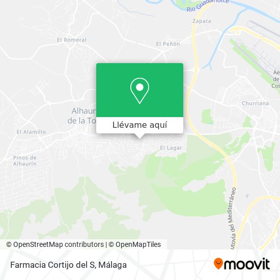 Mapa Farmacia Cortijo del S