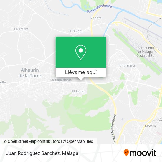 Mapa Juan Rodriguez Sanchez
