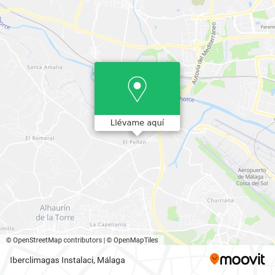 Mapa Iberclimagas Instalaci