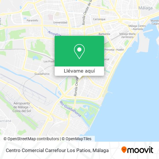 Mapa Centro Comercial Carrefour Los Patios