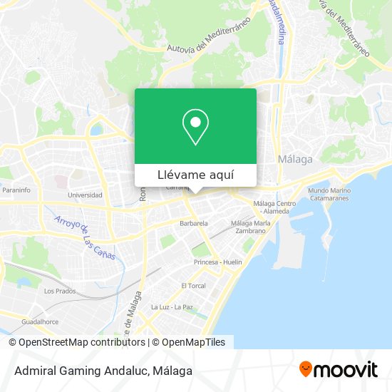 Mapa Admiral Gaming Andaluc