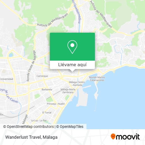 Mapa Wanderlust Travel