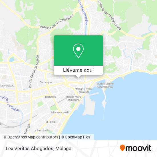 Mapa Lex Veritas Abogados
