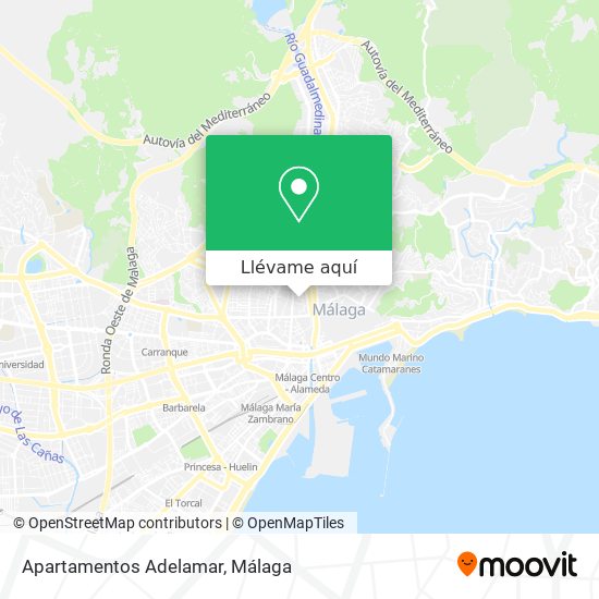 Mapa Apartamentos Adelamar