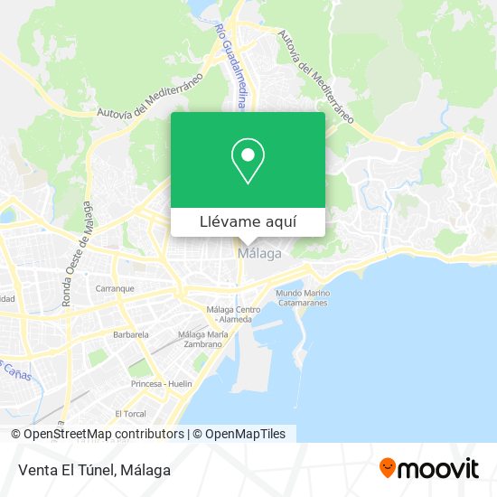 Mapa Venta El Túnel