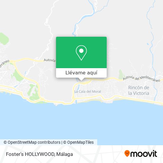 Mapa Foster's HOLLYWOOD