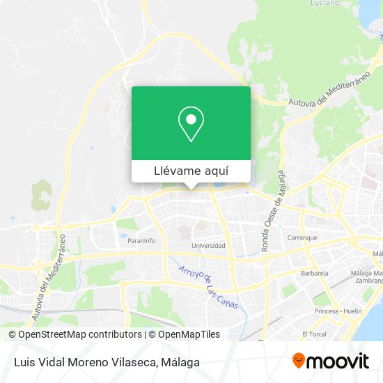 Mapa Luis Vidal Moreno Vilaseca