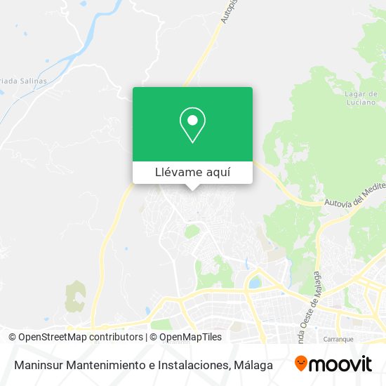 Mapa Maninsur Mantenimiento e Instalaciones