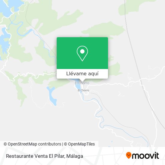 Mapa Restaurante Venta El Pilar
