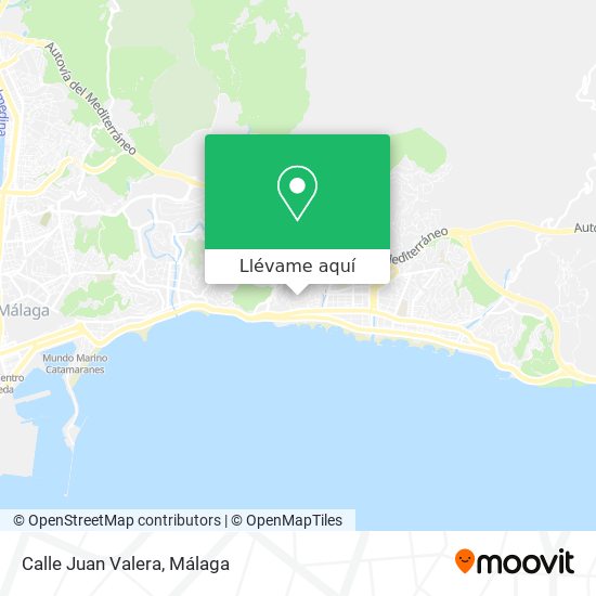 Mapa Calle Juan Valera