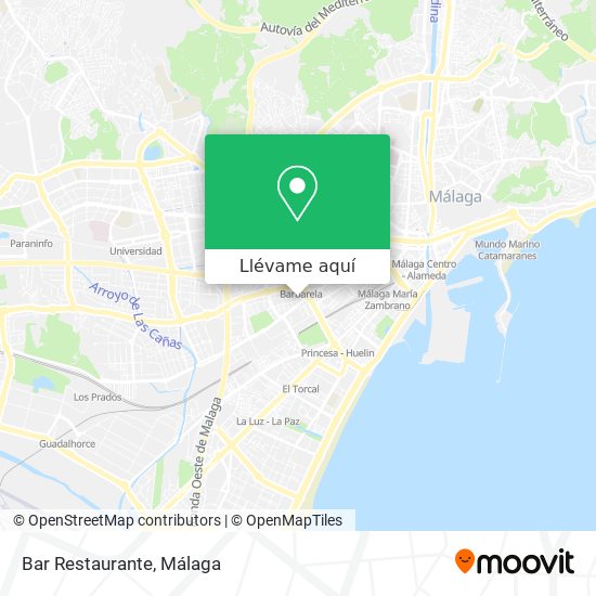 Mapa Bar Restaurante