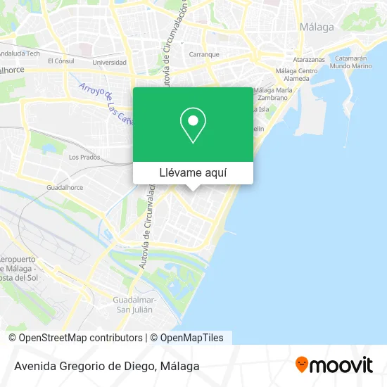  C mo Llegar A Avenida Gregorio De Diego En M laga En Autob s Tren O 