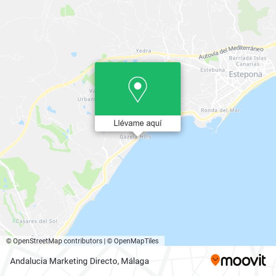 Mapa Andalucia Marketing Directo