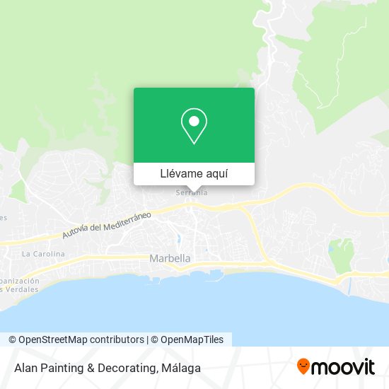 Mapa Alan Painting & Decorating