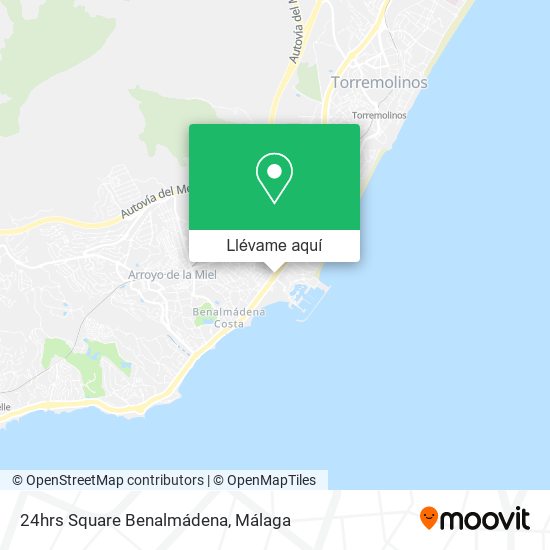 Mapa 24hrs Square Benalmádena