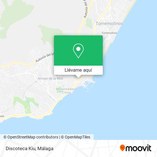 Mapa Discoteca Kiu