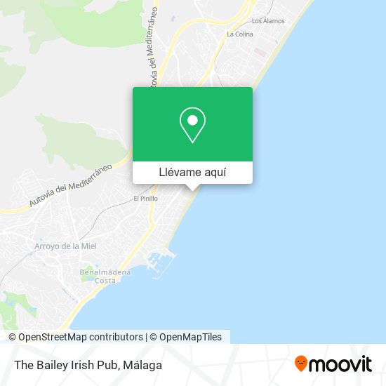 Mapa The Bailey Irish Pub